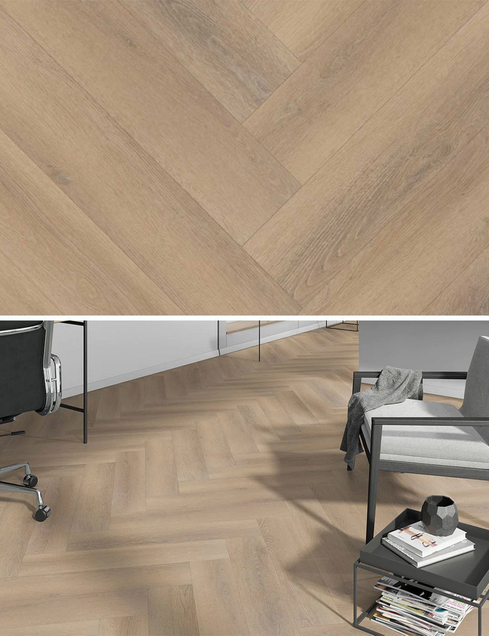 Belakos Palazzo Visgraat XL 76 Rigid Click PVC - Afbeelding 3