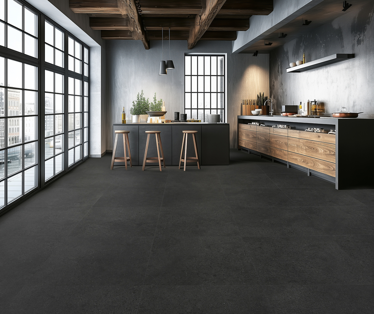 Gelasta Flash 2201 (dryback) Basalt Anthracite - Afbeelding 2