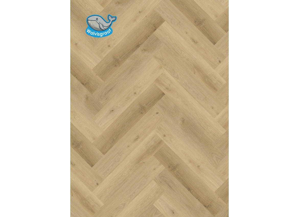 Gelasta Vario Walvisgraat 5304 (dryback) Prestige Oak Light