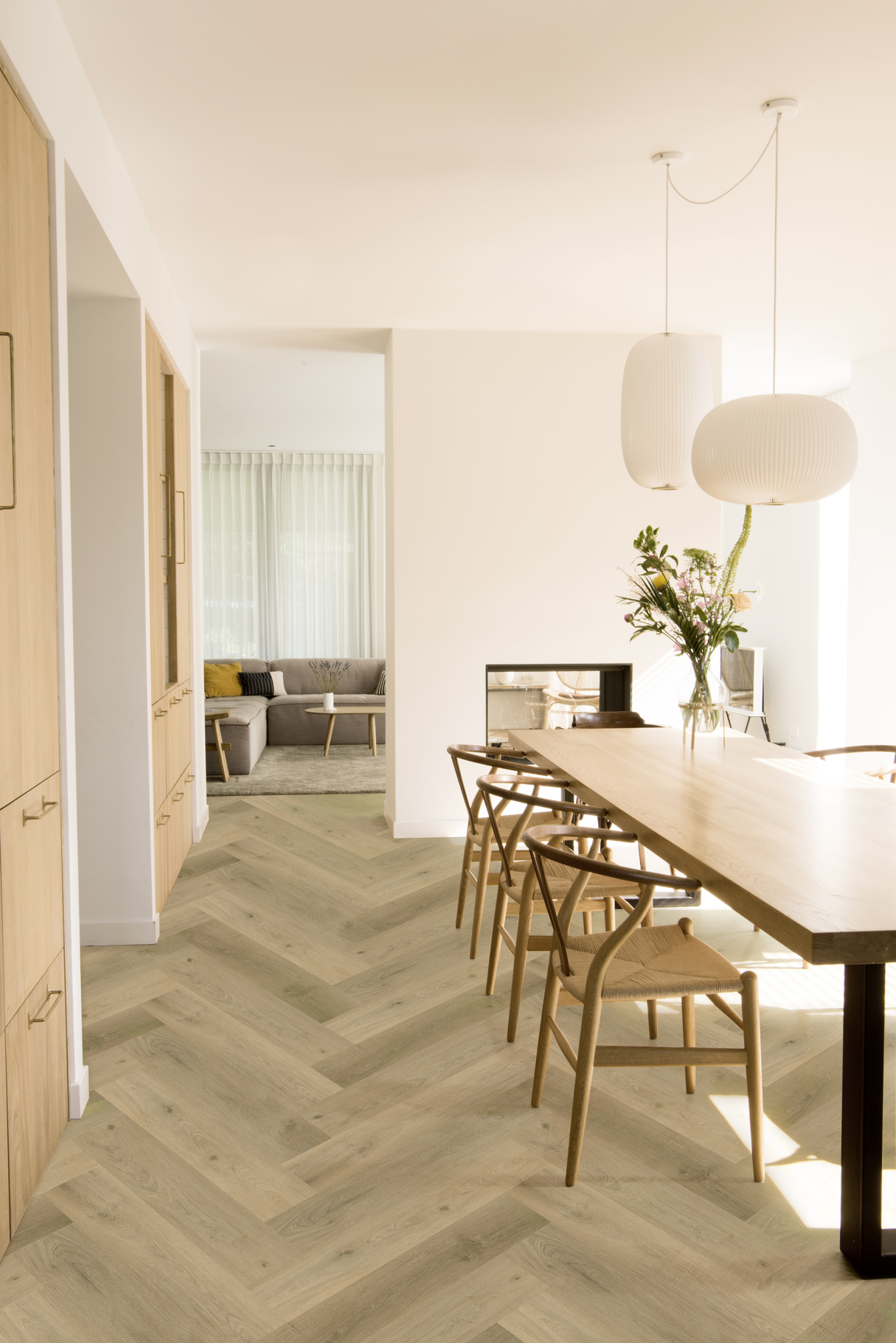 Gelasta Vario Walvisgraat 5305 (rigid click) Prestige Oak Smoked Light - Afbeelding 2