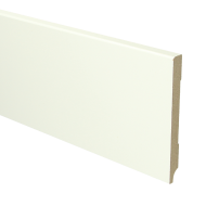 PPC MDF Plint Recht 120x15mm Wit 2400mm