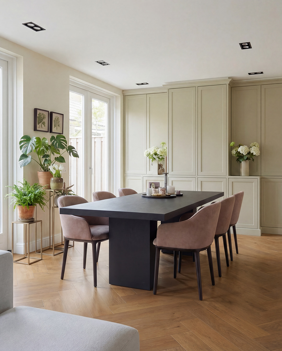 NIEUW! Hoomline Elegance Dryback Visgraat Leeuw 51317 - Afbeelding 3